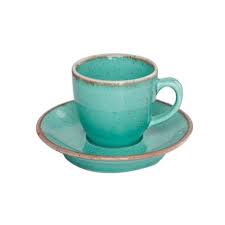 чашка с блюдцем Seasons Turquoise купить в Украине